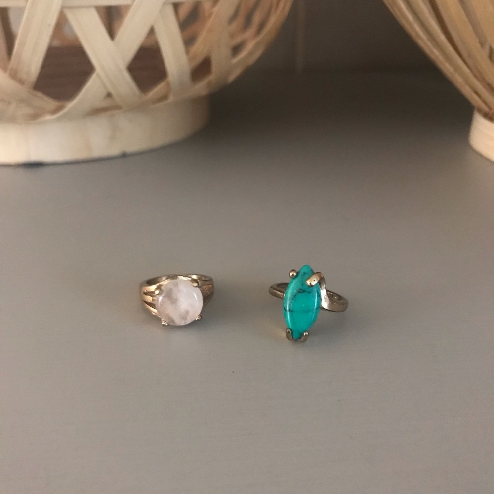Set of 2 rings Size 5